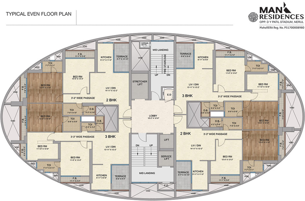 Images for Cluster Plan of Man Residences