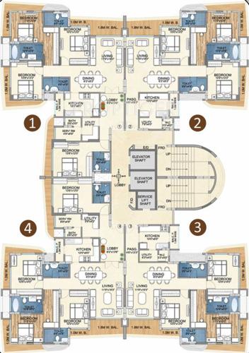 Images for Cluster Plan of Vinayak Platina
