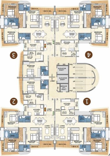 Images for Cluster Plan of Vinayak Platina