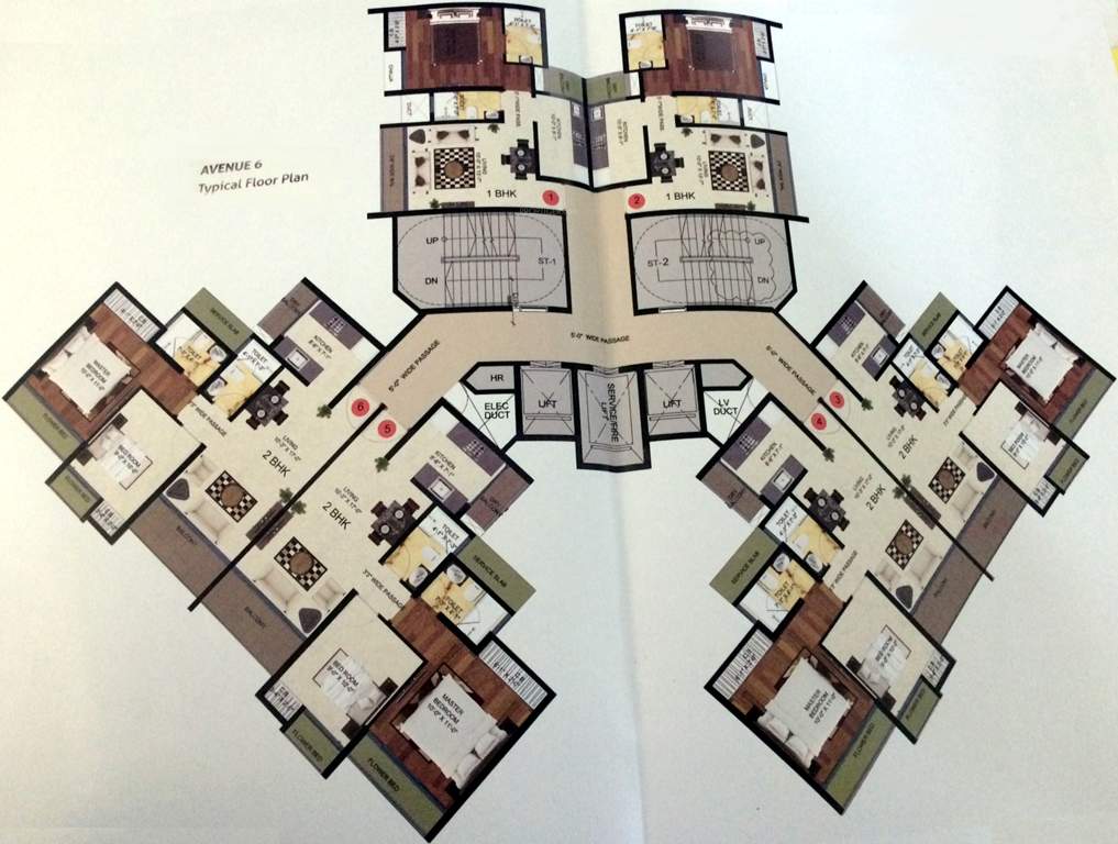 Images for Cluster Plan of Man One Avenue Park