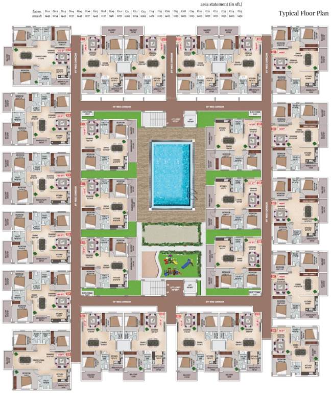 eternia Images for Cluster Plan of Aashrayaa Eternia