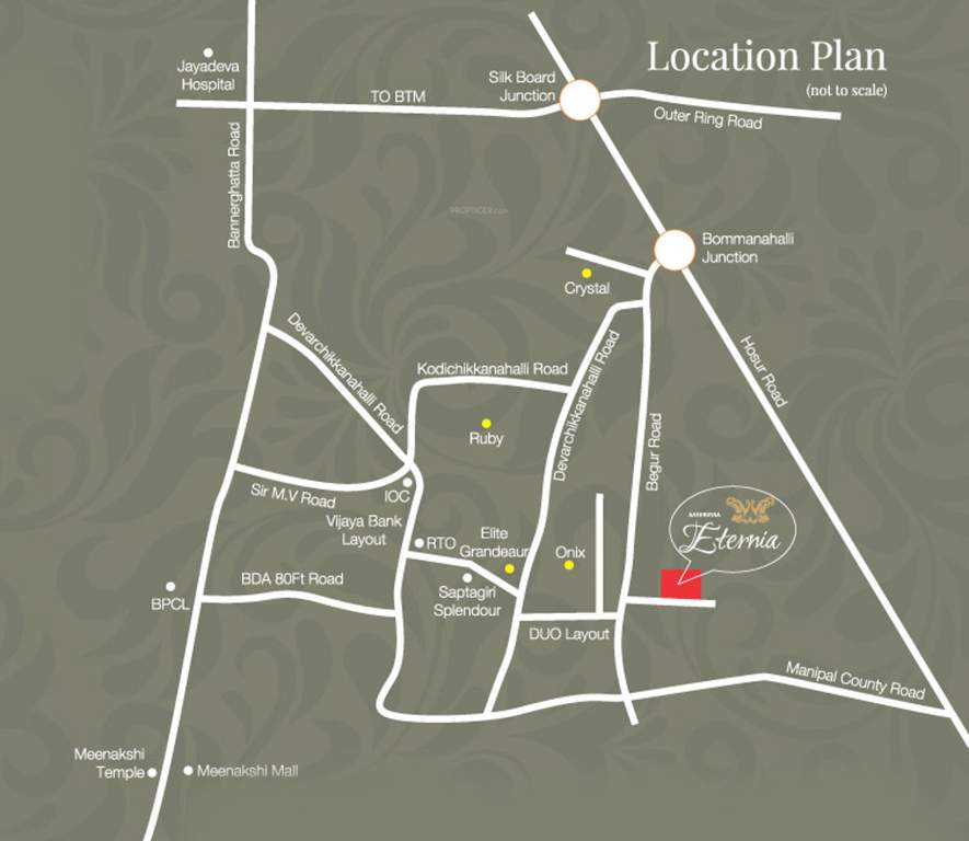 eternia Images for Location Plan of Aashrayaa Eternia