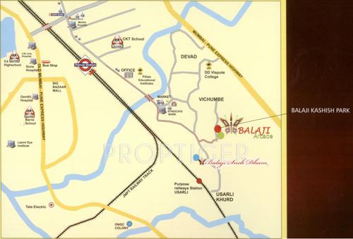 Images for Location Plan of Tirupati Kashish Park