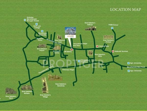 Images for Location Plan of Sree Daksha Saharsh Images for Location Plan of Sree Daksha Saharsh