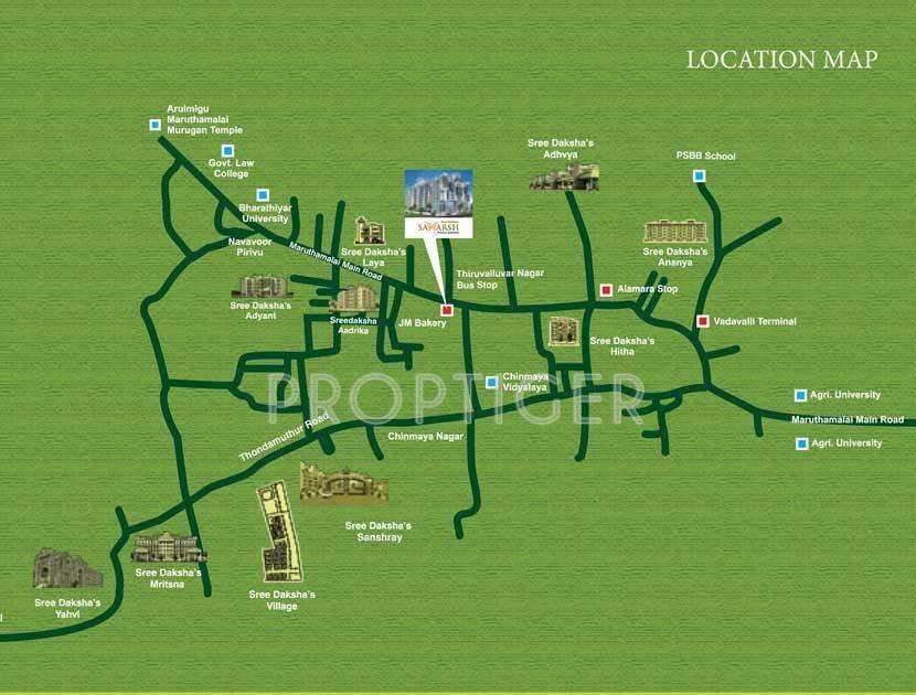 Images for Location Plan of Sree Daksha Saharsh