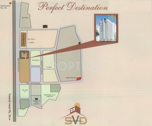  heights Images for Location Plan of Vimal Heights