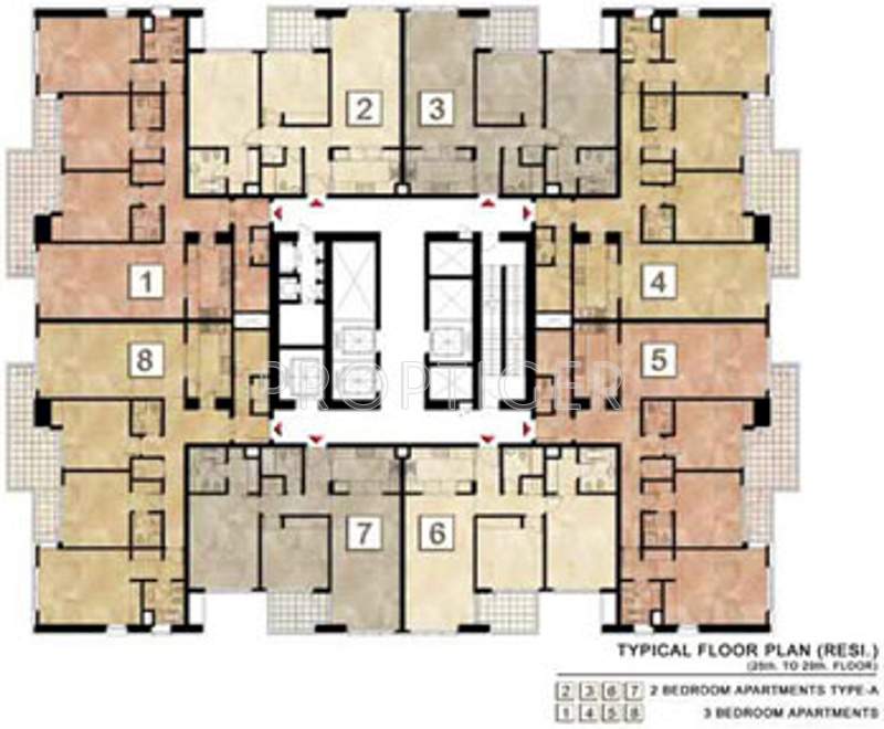 Images for Cluster Plan of ETA The Palladium