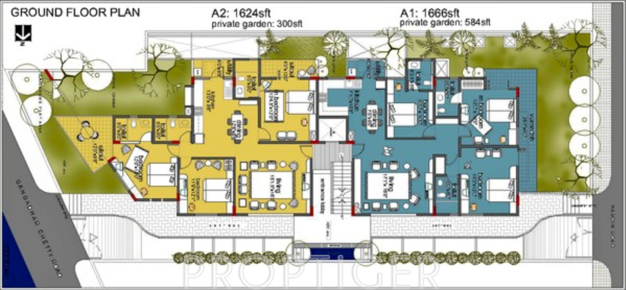 Images for Cluster Plan of Akruti Antra