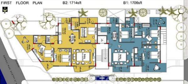 Images for Cluster Plan of Akruti Antra