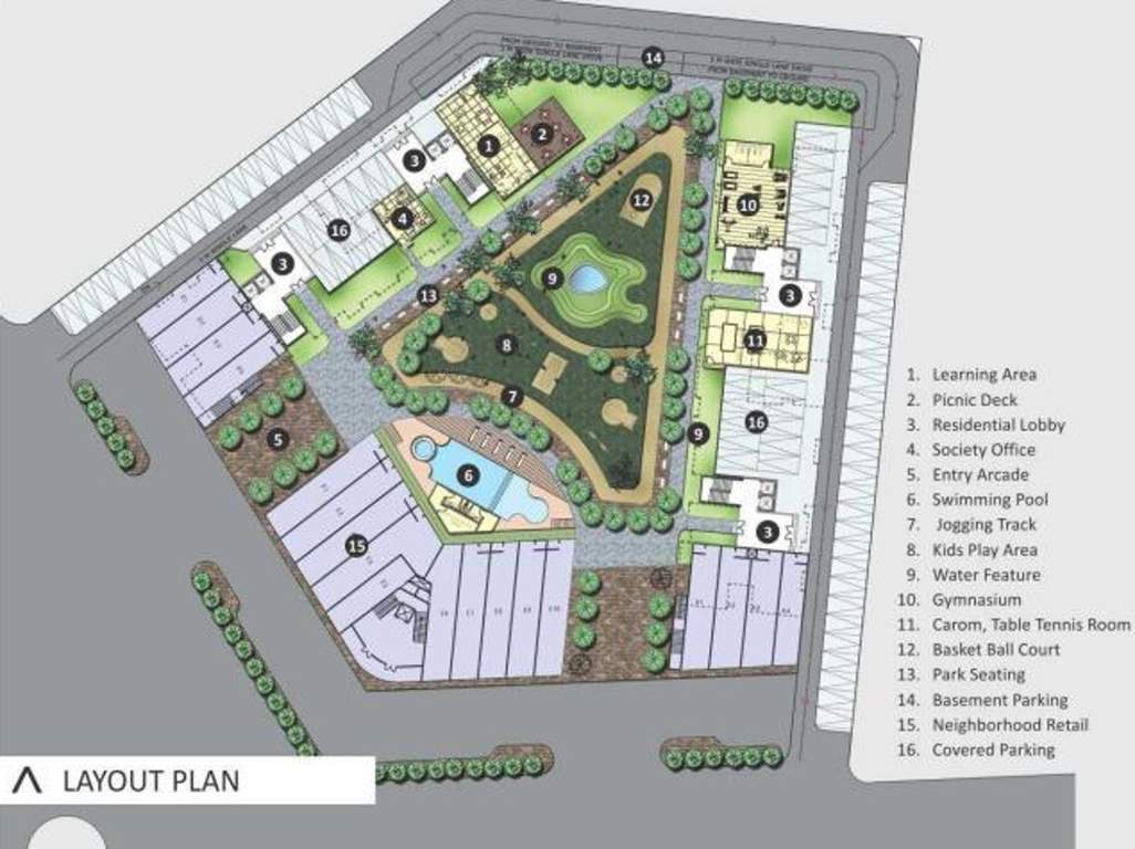 Images for Layout Plan of Anchor Yash Arian