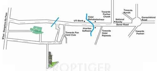  athashri Images for Location Plan of Paranjape Athashri