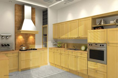 Kitchen leela-residences Kitchen