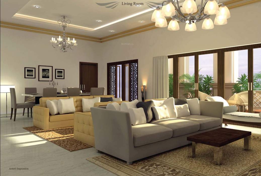 leela residences Living Area