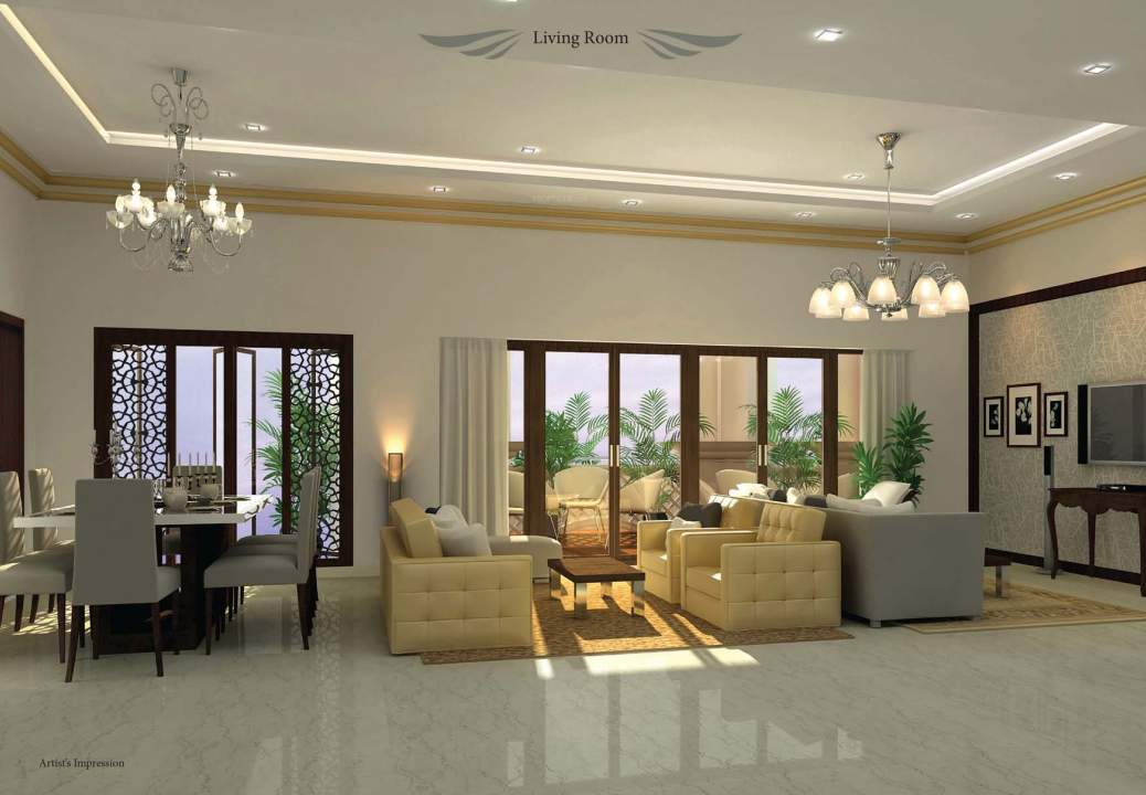 leela residences Living Area