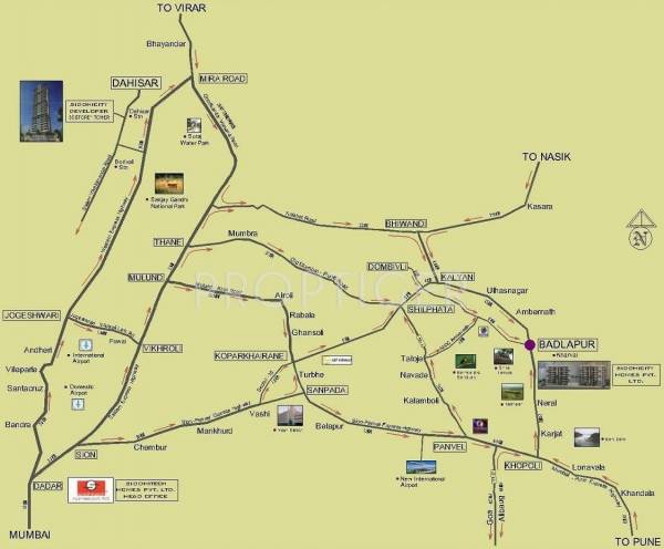 Images for Location Plan of Siddhitech Homes Morning Star