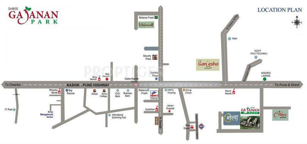 Images for Location Plan of Shree Gajanan Park