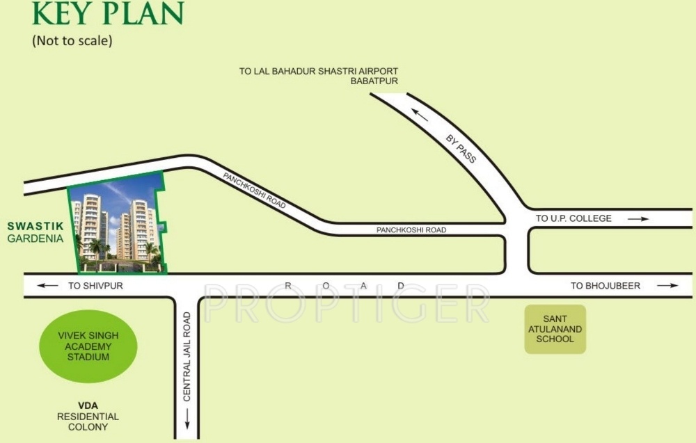 Images for Location Plan of Swastik Builders Gardenia