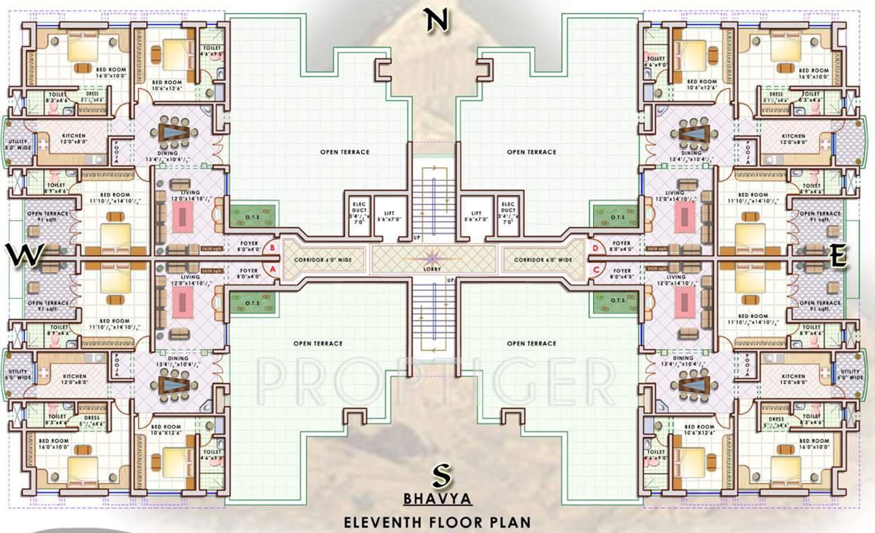 Images for Cluster Plan of Doshi Sri Mahalakshmi Utsav