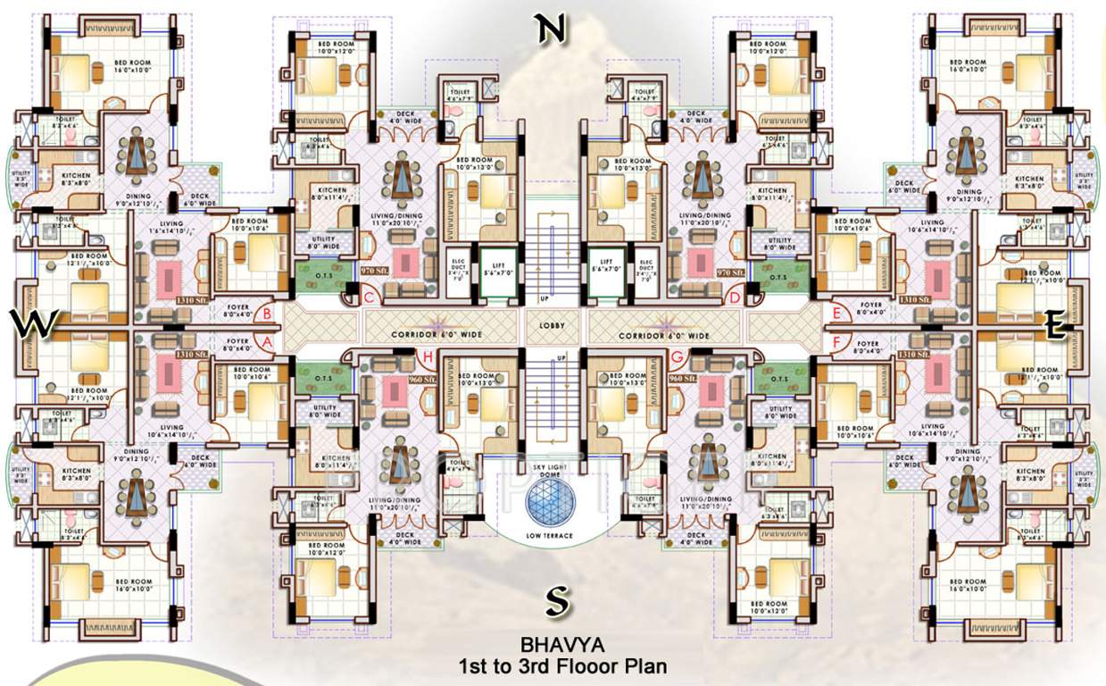 Images for Cluster Plan of Doshi Sri Mahalakshmi Utsav