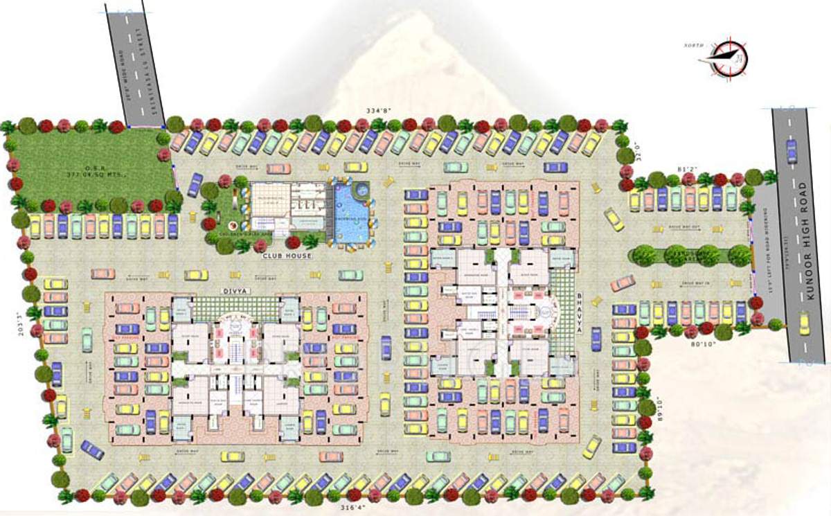 Images for Cluster Plan of Doshi Sri Mahalakshmi Utsav