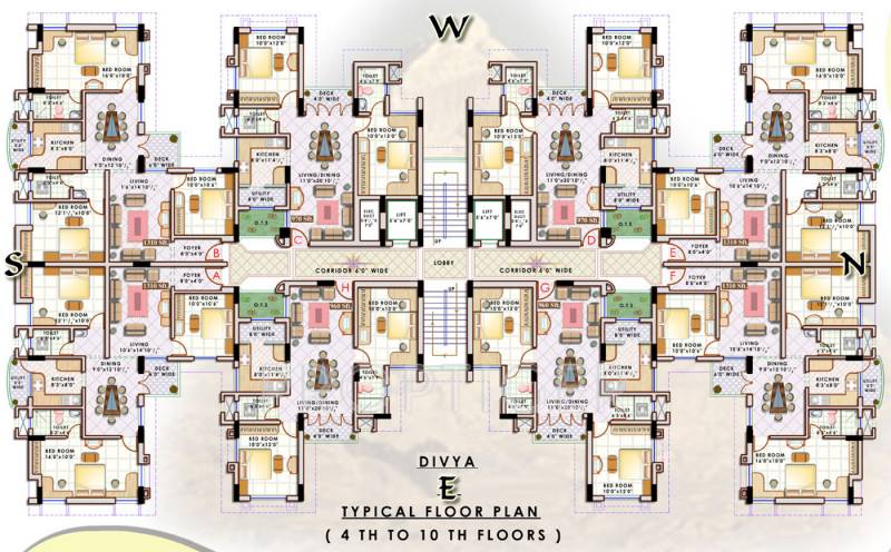 Images for Cluster Plan of Doshi Sri Mahalakshmi Utsav