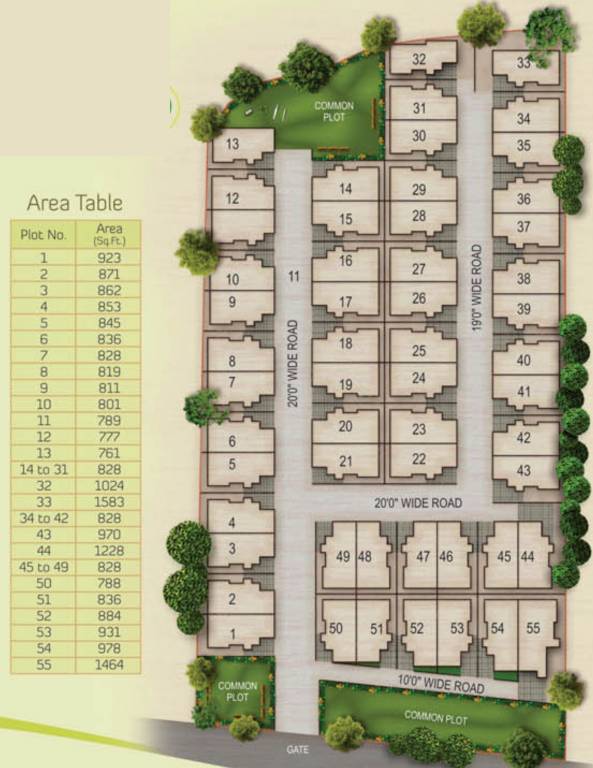  radha smaran Layout Plan