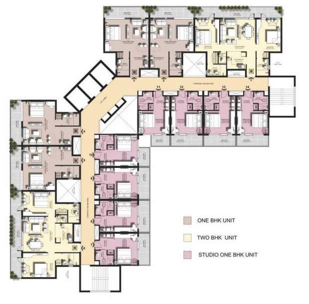  vesta suites Vesta Suites Cluster Plan