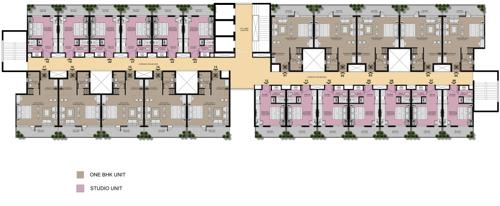  vesta-suites Vesta Suites Cluster Plan from 1st to 12th Floor