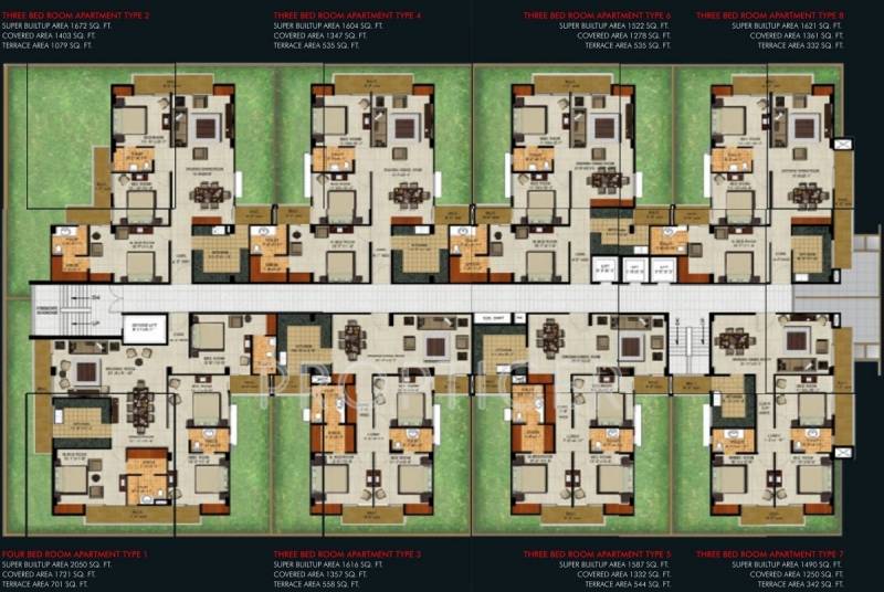  magnolia Images for Cluster Plan of Swastik Magnolia