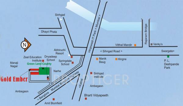 Location Plan ujwal-homes-builder-and-developers gold-ember-villa Location Plan
