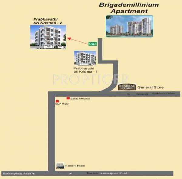 Images for Location Plan of Prabhavathi Sri Krishna