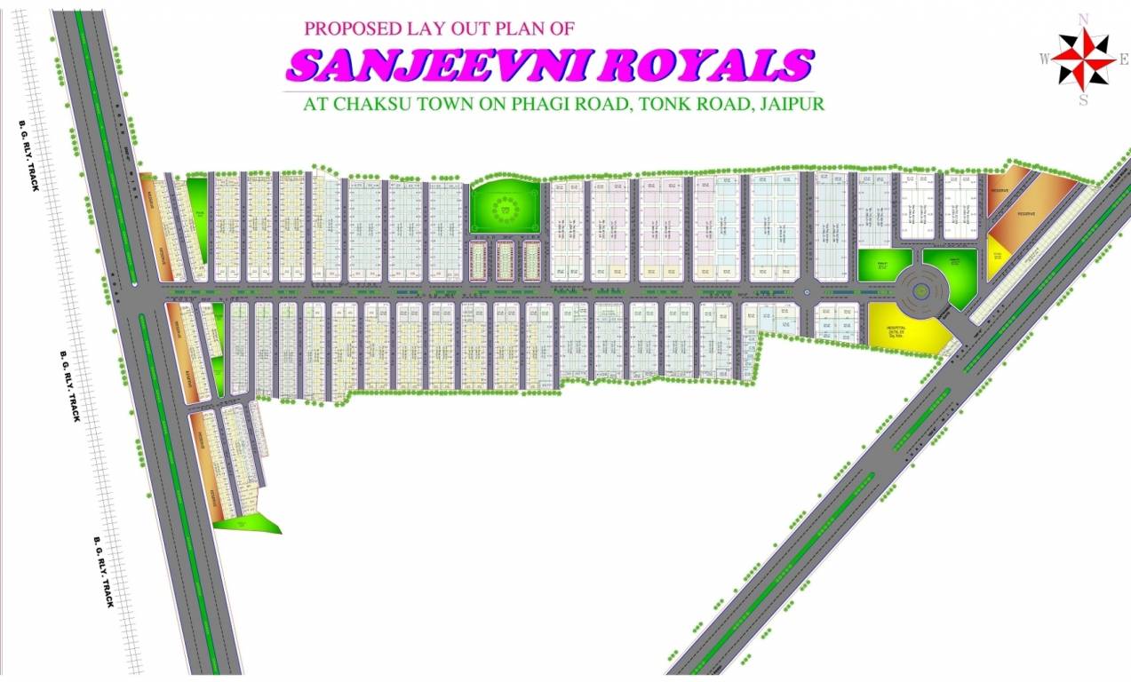 Images for Layout Plan of Sanjeevni Royals