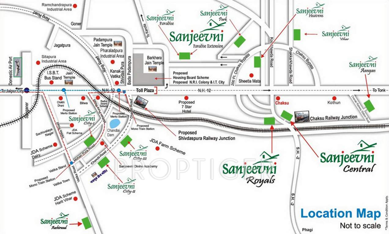 Images for Location Plan of Sanjeevni Paradise