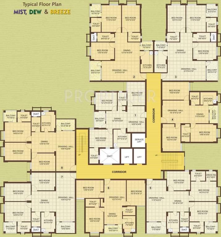 palm island Images for Cluster Plan of Vasundhara Palm Island