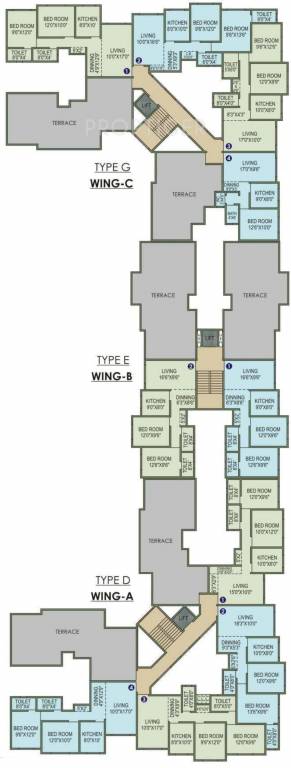 Images for Cluster Plan of Agarwal Krishna Residency