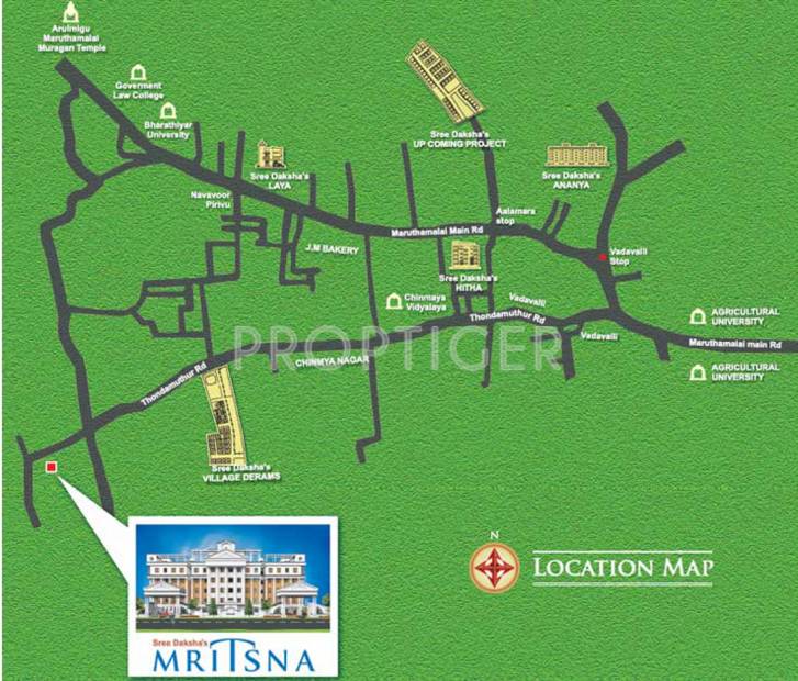 Images for Location Plan of Sree Daksha Mritsna