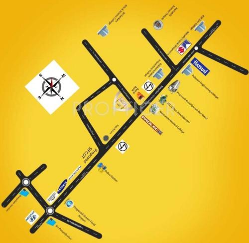 vip-housing-and-properties ivory-estate Location Plan