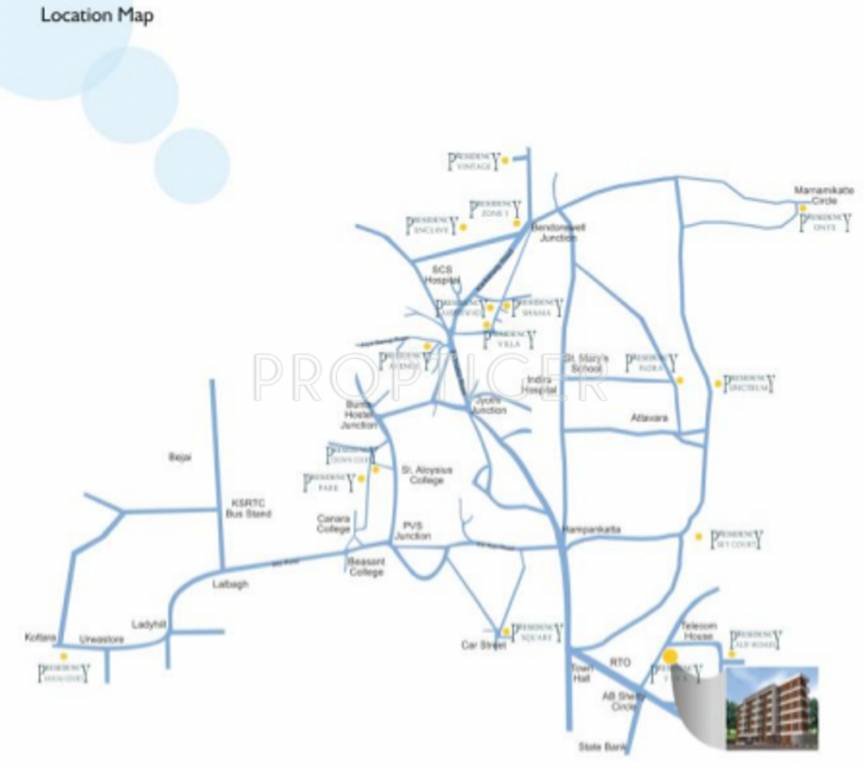 Images for Location Plan of Presidency Viva