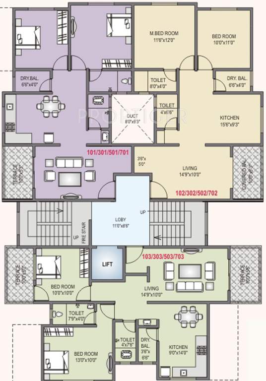 Images for Cluster Plan of RK Lunkad Housing Company Punya Bhumi