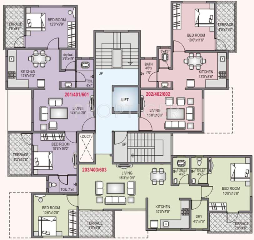 Images for Cluster Plan of RK Lunkad Housing Company Punya Bhumi