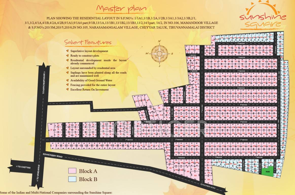 vip housing and properties sunshine square Layout Plan