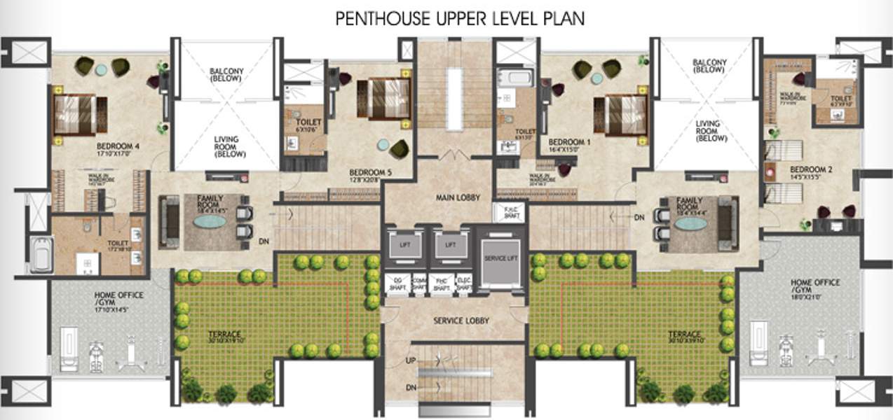 kenilworth Images for Cluster Plan of Prestige Kenilworth