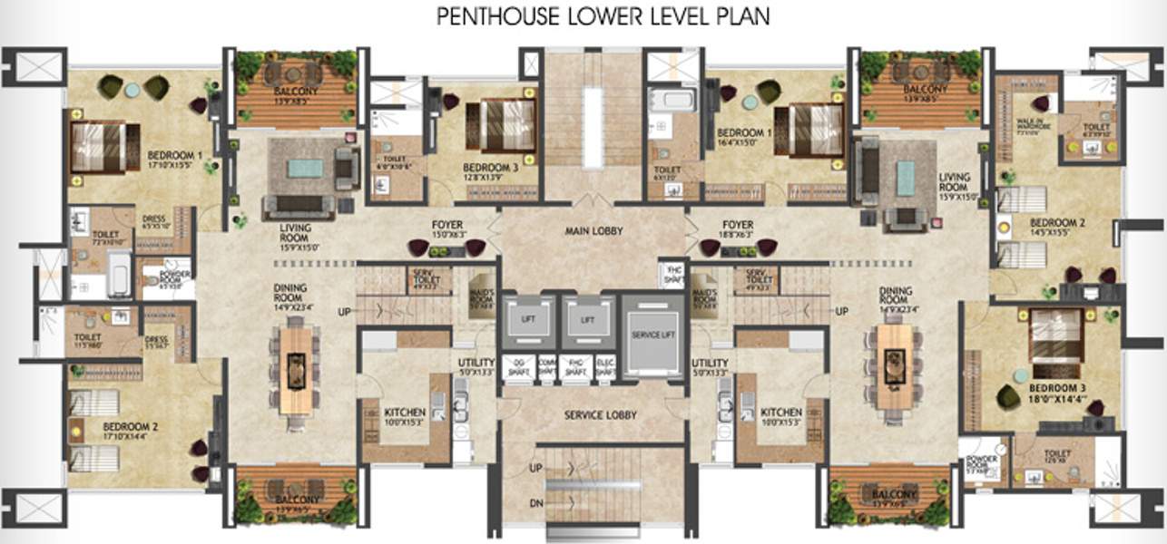 kenilworth Images for Cluster Plan of Prestige Kenilworth