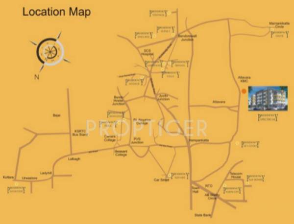 Images for Location Plan of Presidency Spectrum