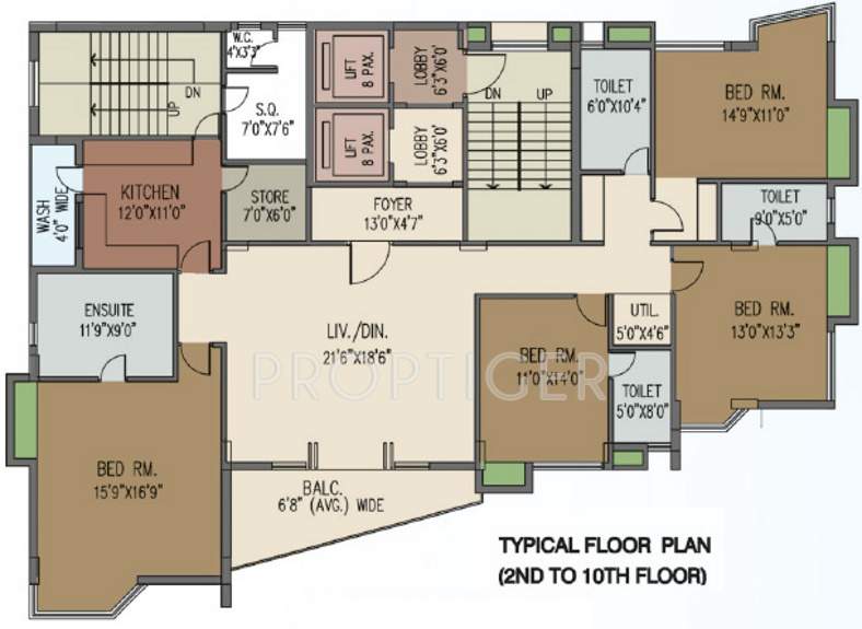 Images for Cluster Plan of Gurukul Grandeur