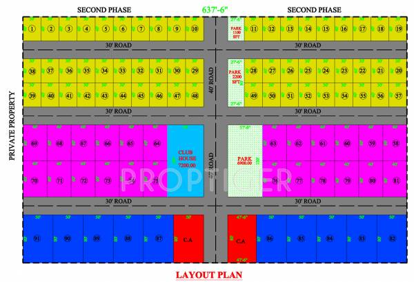 Images for Layout Plan of CMM Jalamoda Lake View