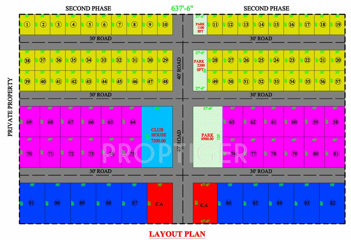 Images for Layout Plan of CMM Jalamoda Lake View