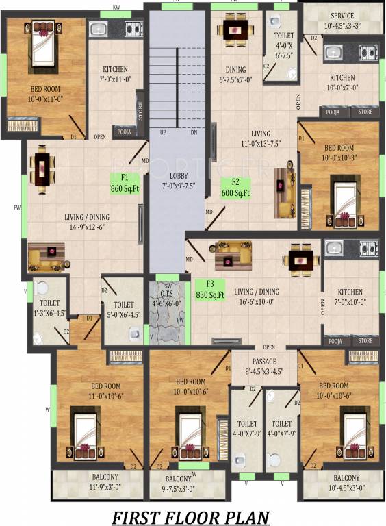 Images for Cluster Plan of Infraz Sahana