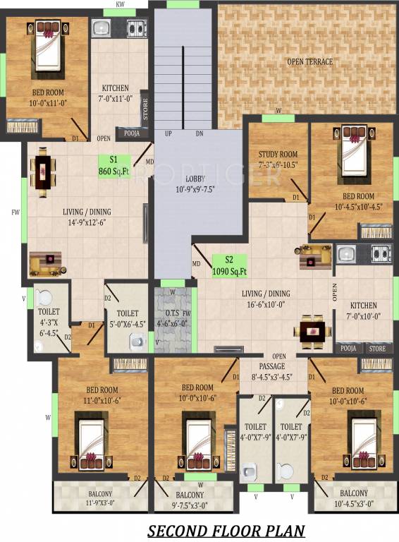 Images for Cluster Plan of Infraz Sahana