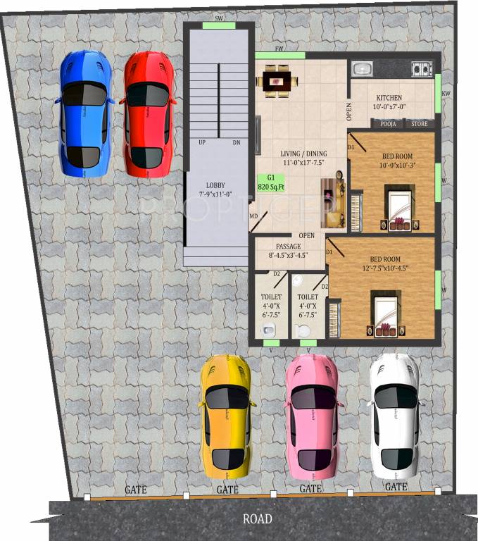 Images for Cluster Plan of Infraz Sahana